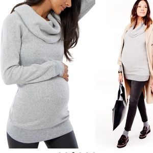 Ingrid & Isabel maternity cowl neck sweater